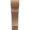 image2quotW x 6quotD x 4quotH Classic New Brighton Rough Cedar Woodgrain TimberThane Corbel Primed Tan9in W x 36in D x 36in H