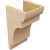 image2quotW x 6quotD x 4quotH Classic New Brighton Rough Cedar Woodgrain TimberThane Corbel Primed Tan9in W x 9in D x 18in H
