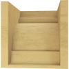 image2quotW x 6quotD x 4quotH Classic New Brighton Rough Cedar Woodgrain TimberThane Corbel Primed Tan9in W x 9in D x 9in H