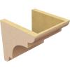image2quotW x 6quotD x 4quotH Classic New Brighton Rough Cedar Woodgrain TimberThane Corbel Primed Tan9in W x 9in D x 9in H
