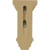 image3 12quotW x 3 34quotD x 6quotH Mini Jefferson Wood Corbel RubberwoodAlder