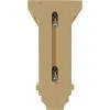 image3 12quotW x 3 34quotD x 6quotH Mini Jefferson Wood Corbel RubberwoodAlder