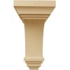 image3 12quotW x 3 34quotD x 6quotH Mini Jefferson Wood Corbel RubberwoodAlder