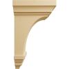 image3 12quotW x 3 34quotD x 6quotH Mini Jefferson Wood Corbel RubberwoodAlder