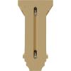 image3 12quotW x 3 34quotD x 6quotH Mini Jefferson Wood Corbel RubberwoodAlder