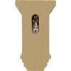 image3 12quotW x 3 34quotD x 6quotH Mini Jefferson Wood Corbel RubberwoodAlder