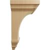 image3 12quotW x 3 34quotD x 6quotH Mini Jefferson Wood Corbel RubberwoodCherry