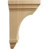 image3 12quotW x 3 34quotD x 6quotH Mini Jefferson Wood Corbel RubberwoodCherry
