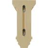 image3 12quotW x 3 34quotD x 6quotH Mini Jefferson Wood Corbel RubberwoodMaple