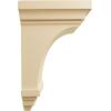 image3 12quotW x 3 34quotD x 6quotH Mini Jefferson Wood Corbel RubberwoodMaple