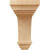 image3 12quotW x 3 34quotD x 6quotH Mini Jefferson Wood Corbel RubberwoodRed Oak