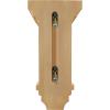 image3 12quotW x 3 34quotD x 6quotH Mini Jefferson Wood Corbel RubberwoodRed Oak