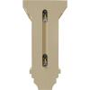 image3 12quotW x 3 34quotD x 6quotH Mini Jefferson Wood Corbel RubberwoodRubberwood