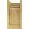 image3quotW x 6quotD x 9quotH Classic Hughes Rough Cedar Woodgrain TimberThane Corbel Primed Tan10in W x 10in D x 20in H