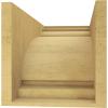image3quotW x 6quotD x 9quotH Classic Hughes Rough Cedar Woodgrain TimberThane Corbel Primed Tan10in W x 20in D x 10in H