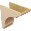 image3quotW x 6quotD x 9quotH Classic Hughes Rough Cedar Woodgrain TimberThane Corbel Primed Tan10in W x 20in D x 20in H