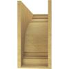 image3quotW x 6quotD x 9quotH Classic Hughes Rough Cedar Woodgrain TimberThane Corbel Primed Tan10in W x 30in D x 20in H