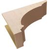image3quotW x 6quotD x 9quotH Classic Hughes Rough Cedar Woodgrain TimberThane Corbel Primed Tan10in W x 30in D x 20in H
