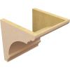 image3quotW x 6quotD x 9quotH Classic Hughes Rough Cedar Woodgrain TimberThane Corbel Primed Tan11in W x 11in D x 11in H