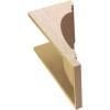 image3quotW x 6quotD x 9quotH Classic Hughes Rough Cedar Woodgrain TimberThane Corbel Primed Tan11in W x 11in D x 22in H
