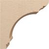 image3quotW x 6quotD x 9quotH Classic Hughes Rough Cedar Woodgrain TimberThane Corbel Primed Tan11in W x 22in D x 22in H