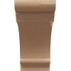 image3quotW x 6quotD x 9quotH Classic Hughes Rough Cedar Woodgrain TimberThane Corbel Primed Tan11in W x 22in D x 22in H