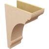 image3quotW x 6quotD x 9quotH Classic Hughes Rough Cedar Woodgrain TimberThane Corbel Primed Tan11in W x 22in D x 33in H