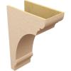 image3quotW x 6quotD x 9quotH Classic Hughes Rough Cedar Woodgrain TimberThane Corbel Primed Tan12in W x 24in D x 36in H