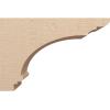 image3quotW x 6quotD x 9quotH Classic Hughes Rough Cedar Woodgrain TimberThane Corbel Primed Tan12in W x 36in D x 24in H