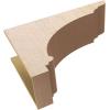 image3quotW x 6quotD x 9quotH Classic Hughes Rough Cedar Woodgrain TimberThane Corbel Primed Tan12in W x 36in D x 24in H