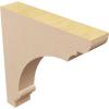 image3quotW x 6quotD x 9quotH Classic Hughes Rough Cedar Woodgrain TimberThane Corbel Primed Tan2in W x 10in D x 10in H