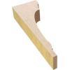 image3quotW x 6quotD x 9quotH Classic Hughes Rough Cedar Woodgrain TimberThane Corbel Primed Tan2in W x 4in D x 12in H