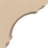 image3quotW x 6quotD x 9quotH Classic Hughes Rough Cedar Woodgrain TimberThane Corbel Primed Tan2in W x 4in D x 4in H