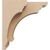 image3quotW x 6quotD x 9quotH Classic Hughes Rough Cedar Woodgrain TimberThane Corbel Primed Tan2in W x 4in D x 8in H