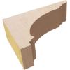 image3quotW x 6quotD x 9quotH Classic Hughes Rough Cedar Woodgrain TimberThane Corbel Primed Tan2in W x 6in D x 4in H