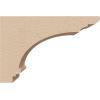 image3quotW x 6quotD x 9quotH Classic Hughes Rough Cedar Woodgrain TimberThane Corbel Primed Tan2in W x 6in D x 4in H