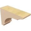 image3quotW x 6quotD x 9quotH Classic Hughes Rough Cedar Woodgrain TimberThane Corbel Primed Tan2in W x 6in D x 4in H