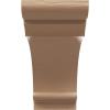 image3quotW x 6quotD x 9quotH Classic Hughes Rough Cedar Woodgrain TimberThane Corbel Primed Tan2in W x 6in D x 4in H