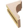 image3quotW x 6quotD x 9quotH Classic Hughes Rough Cedar Woodgrain TimberThane Corbel Primed Tan3in W x 6in D x 9in H