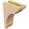 image3quotW x 6quotD x 9quotH Classic Hughes Rough Cedar Woodgrain TimberThane Corbel Primed Tan3in W x 6in D x 9in H