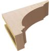 image3quotW x 6quotD x 9quotH Classic Hughes Rough Cedar Woodgrain TimberThane Corbel Primed Tan4in W x 12in D x 8in H