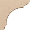 image3quotW x 6quotD x 9quotH Classic Hughes Rough Cedar Woodgrain TimberThane Corbel Primed Tan4in W x 16in D x 16in H