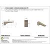 image3quotW x 6quotD x 9quotH Classic Hughes Rough Cedar Woodgrain TimberThane Corbel Primed Tan4in W x 24in D x 8in H