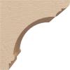 image3quotW x 6quotD x 9quotH Classic Hughes Rough Cedar Woodgrain TimberThane Corbel Primed Tan4in W x 4in D x 4in H
