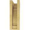 image3quotW x 6quotD x 9quotH Classic Hughes Rough Cedar Woodgrain TimberThane Corbel Primed Tan4in W x 8in D x 12in H