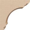 image3quotW x 6quotD x 9quotH Classic Hughes Rough Cedar Woodgrain TimberThane Corbel Primed Tan4in W x 8in D x 8in H
