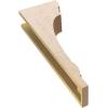 image3quotW x 6quotD x 9quotH Classic Hughes Rough Cedar Woodgrain TimberThane Corbel Primed Tan5in W x 10in D x 30in H