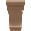 image3quotW x 6quotD x 9quotH Classic Hughes Rough Cedar Woodgrain TimberThane Corbel Primed Tan5in W x 15in D x 10in H
