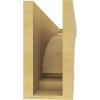 image3quotW x 6quotD x 9quotH Classic Hughes Rough Cedar Woodgrain TimberThane Corbel Primed Tan5in W x 30in D x 10in H