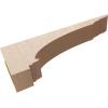 image3quotW x 6quotD x 9quotH Classic Hughes Rough Cedar Woodgrain TimberThane Corbel Primed Tan5in W x 30in D x 10in H